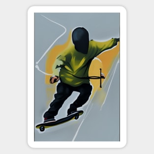 The Skateboard Sticker